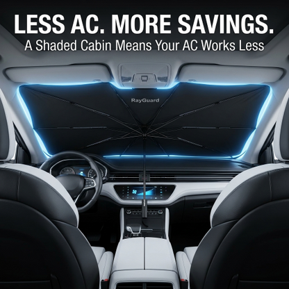 RayGuard™ Umbrella Car Sunshade