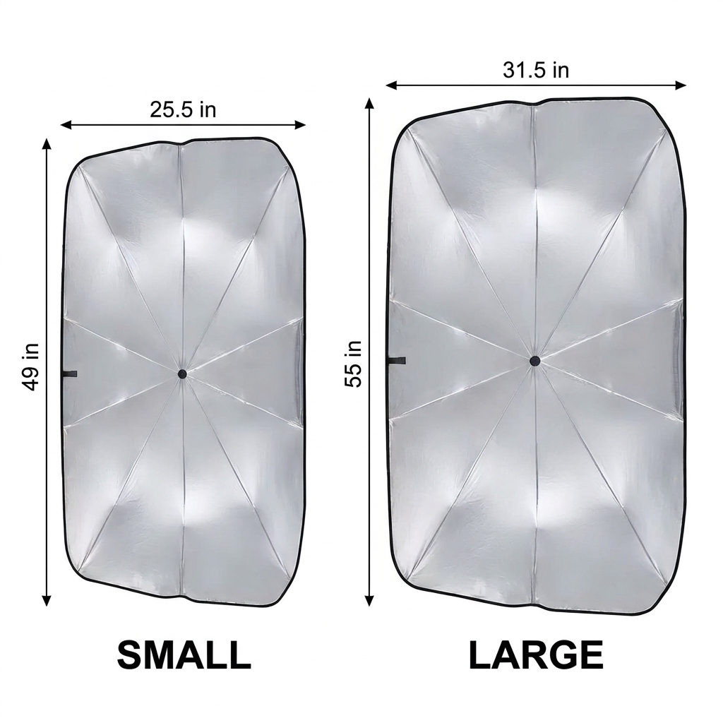 RayGuard™ Umbrella Car Sunshade