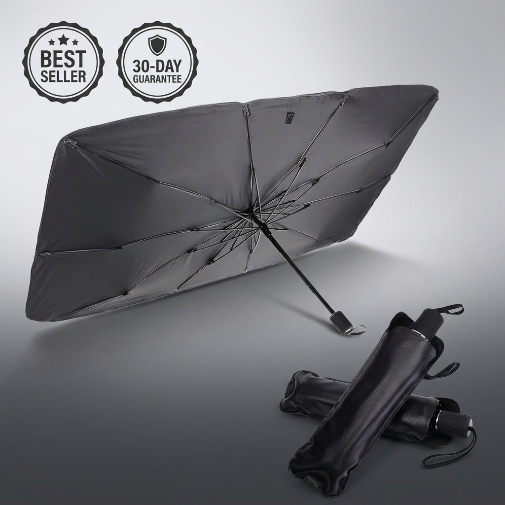 RayGuard™ Umbrella Car Sunshade